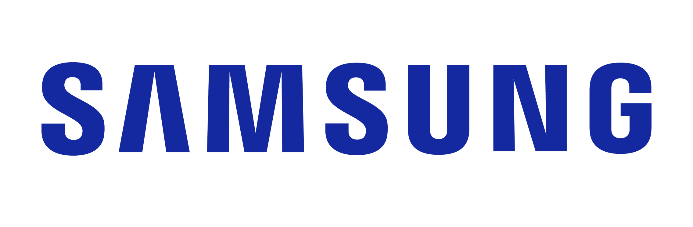 Samsung logo blue